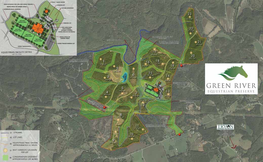 Green River Equestrian Preserve Site Plan